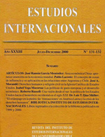 											View Vol. 33 No. 131-132 (2000): Julio - Diciembre
										